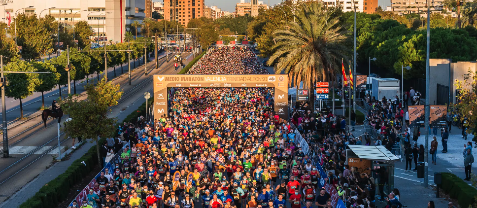 Salida Medio Maratón Valencia